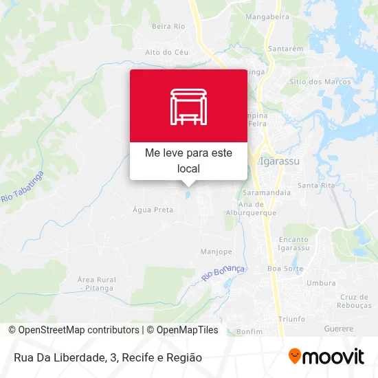 Rua Da Liberdade, 3 mapa