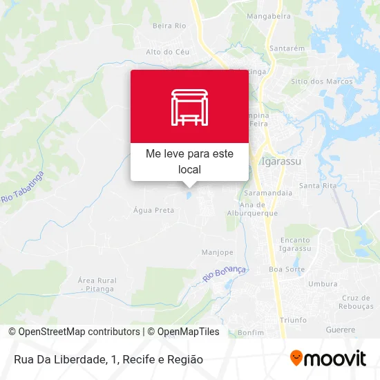Rua Da Liberdade, 1 mapa
