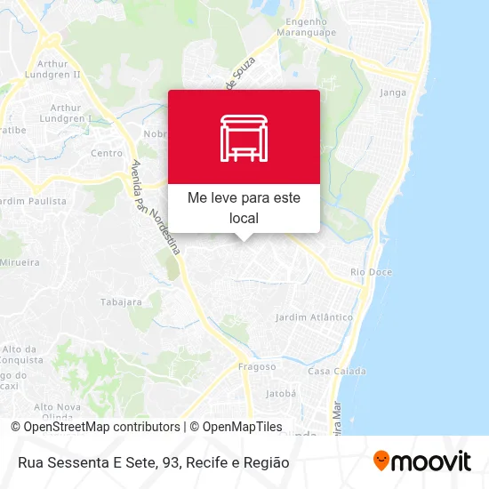 Rua Sessenta E Sete, 93 mapa