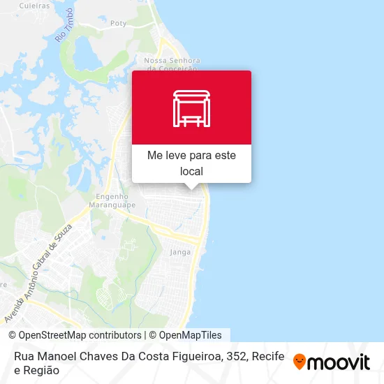 Rua Manoel Chaves Da Costa Figueiroa, 352 mapa