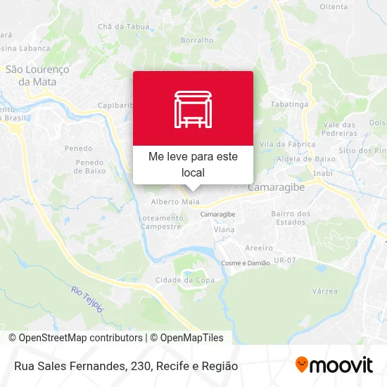 Rua Sales Fernandes, 230 mapa