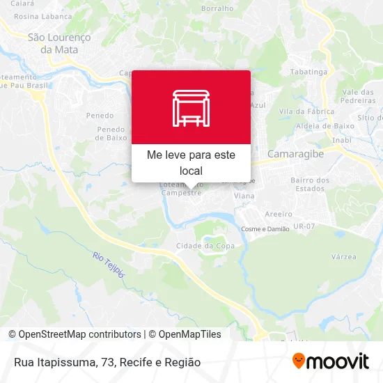 Rua Itapissuma, 73 mapa