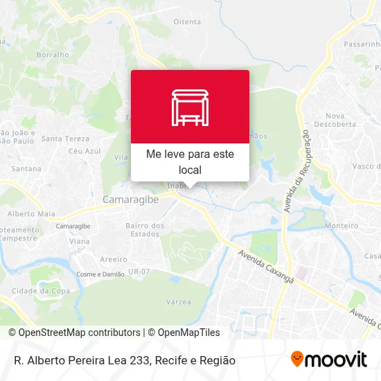 R. Alberto Pereira Lea 233 mapa