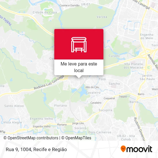 Rua 9, 1004 mapa