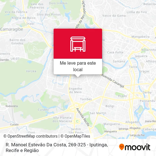 R. Manoel Estevão Da Costa, 269-325 - Iputinga mapa
