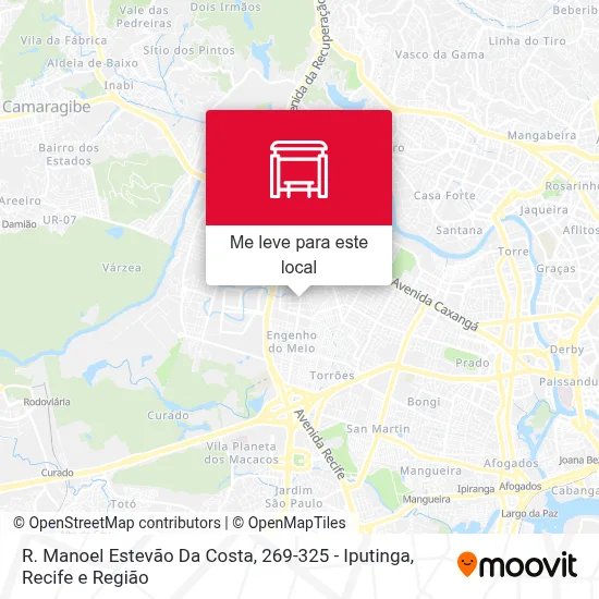 R. Manoel Estevão Da Costa, 269-325 - Iputinga mapa