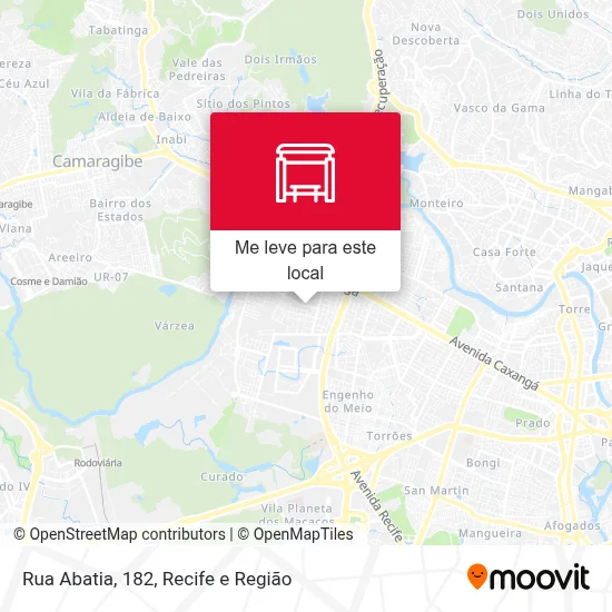 Rua Abatia, 182 mapa