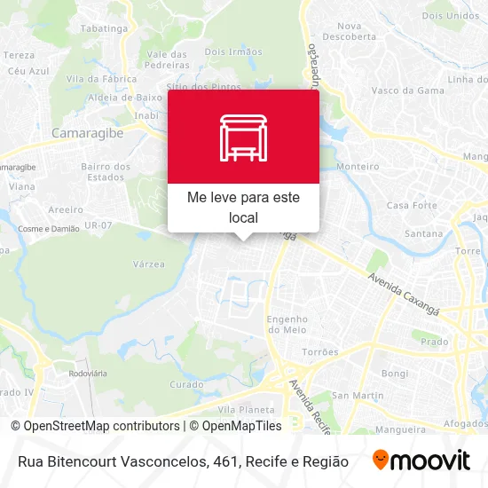 Rua Bitencourt Vasconcelos, 461 mapa