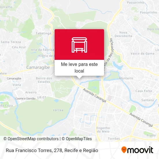 Rua Francisco Torres, 278 mapa