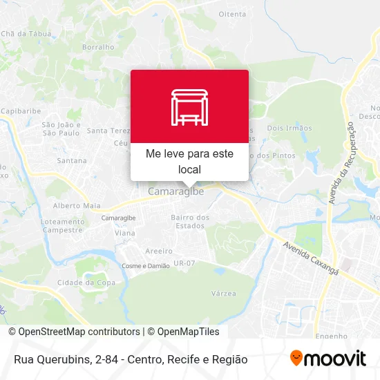Rua Querubins, 2-84 - Centro mapa