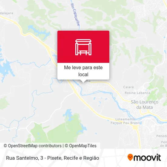 Rua Santelmo, 3 - Pixete mapa