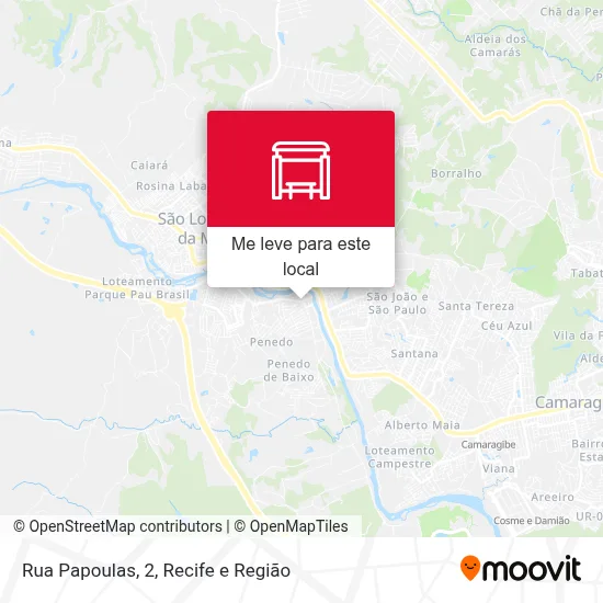 Rua Papoulas, 2 mapa