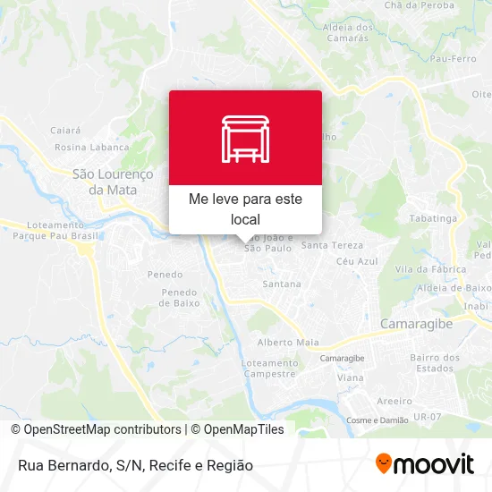 Rua Bernardo, S/N mapa