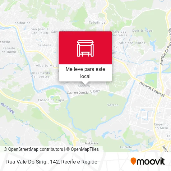Rua Vale Do Sirigi, 142 mapa