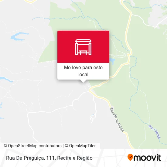 Rua Da Preguiça, 111 mapa