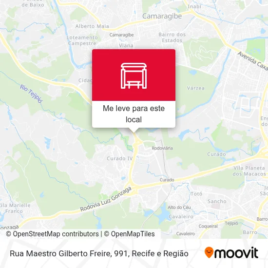 Rua Maestro Gilberto Freire, 991 mapa