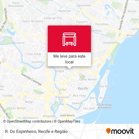 R. Do Espinheiro mapa