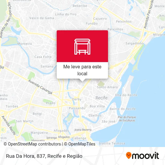 Rua Da Hora, 837 mapa