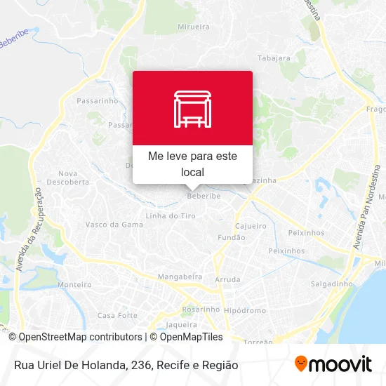 Rua Uriel De Holanda, 236 mapa