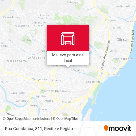 Rua Constança, 811 mapa