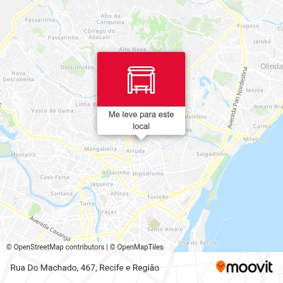 Rua Do Machado, 467 mapa