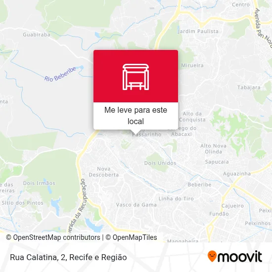 Rua Calatina, 2 mapa
