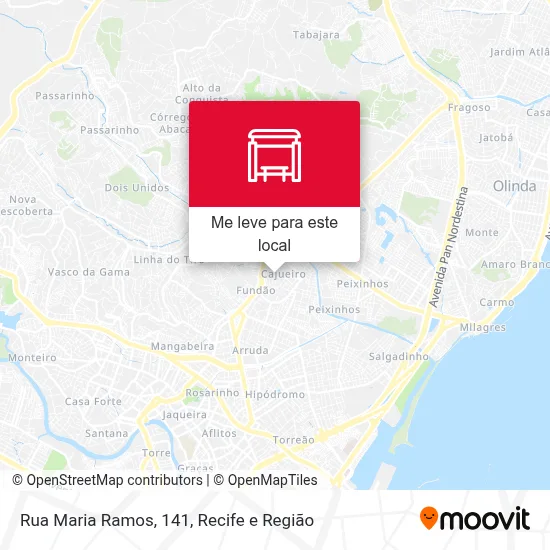 Rua Maria Ramos, 141 mapa