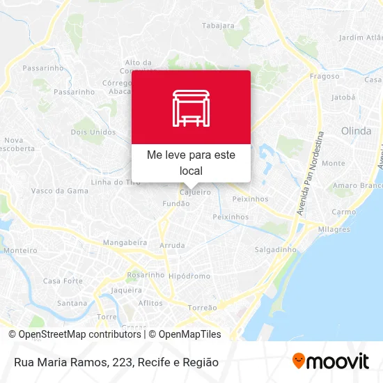 Rua Maria Ramos, 223 mapa