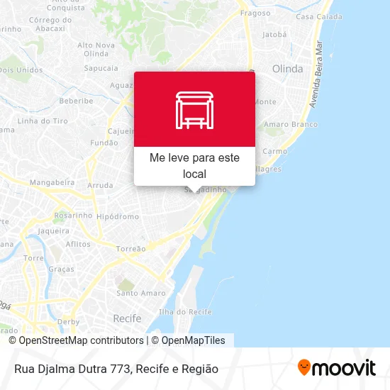 Rua Djalma Dutra 773 mapa