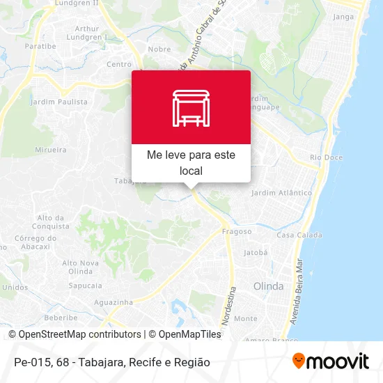 Pe-015, 68 - Tabajara mapa