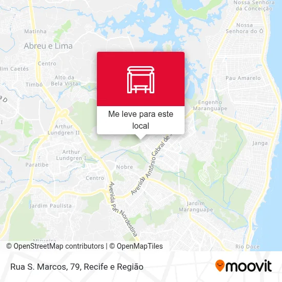 Rua S. Marcos, 79 mapa