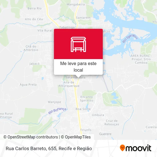 Rua Carlos Barreto, 655 mapa