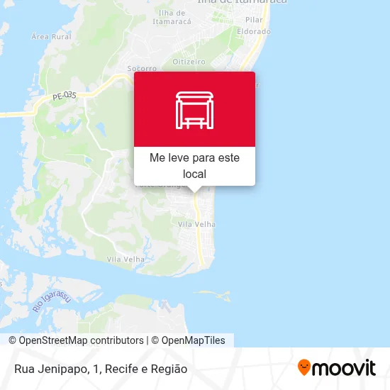 Rua Jenipapo, 1 mapa