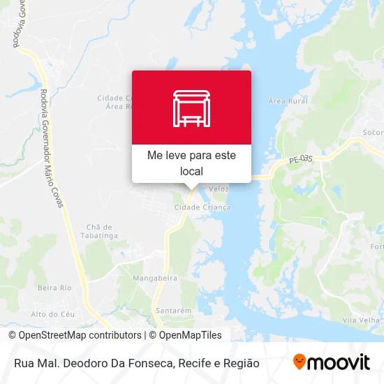 Rua Mal. Deodoro Da Fonseca mapa