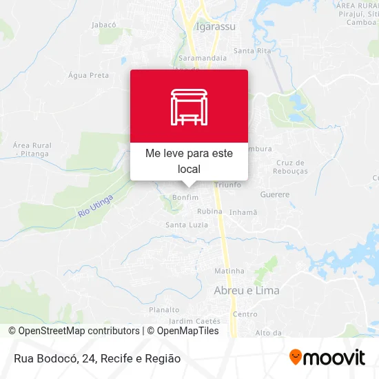 Rua Bodocó, 24 mapa