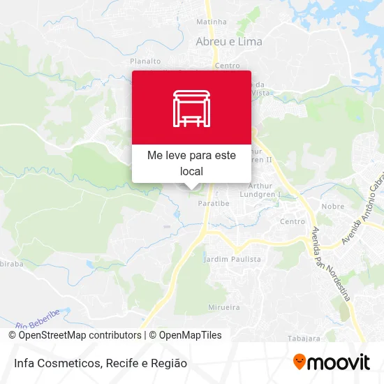 Infa Cosmeticos mapa