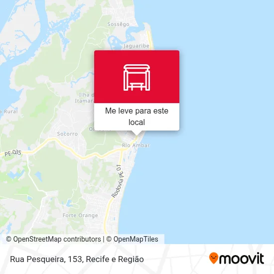 Rua Pesqueira, 153 mapa