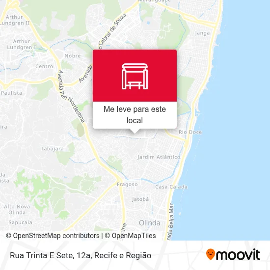 Rua Trinta E Sete, 12a mapa