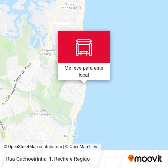 Rua Cachoeirinha, 1 mapa