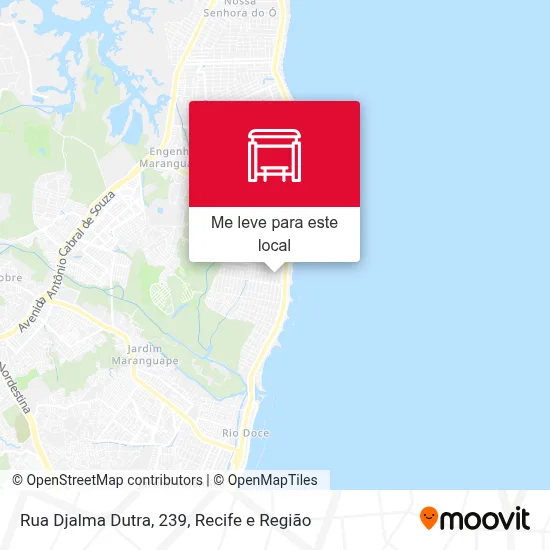 Rua Djalma Dutra, 239 mapa