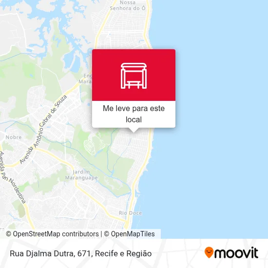 Rua Djalma Dutra, 671 mapa