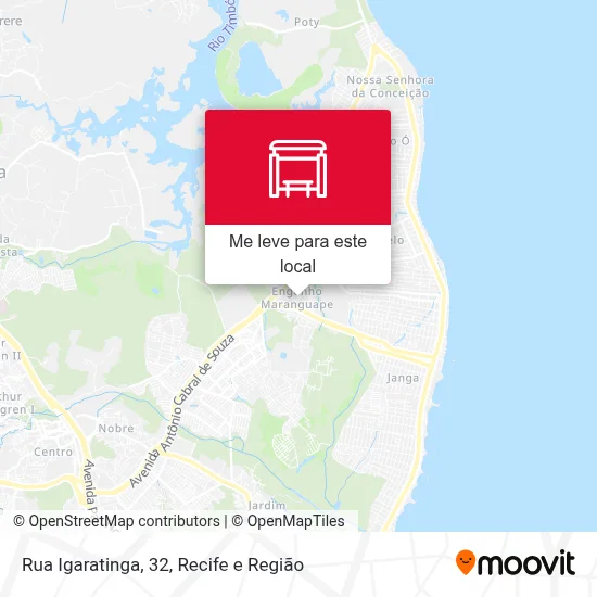 Rua Igaratinga, 32 mapa