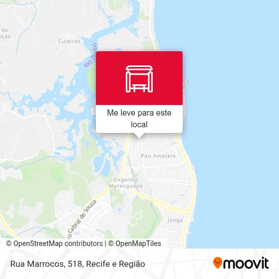 Rua Marrocos, 518 mapa