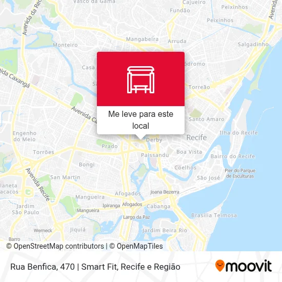 Rua Benfica, 470 | Smart Fit mapa