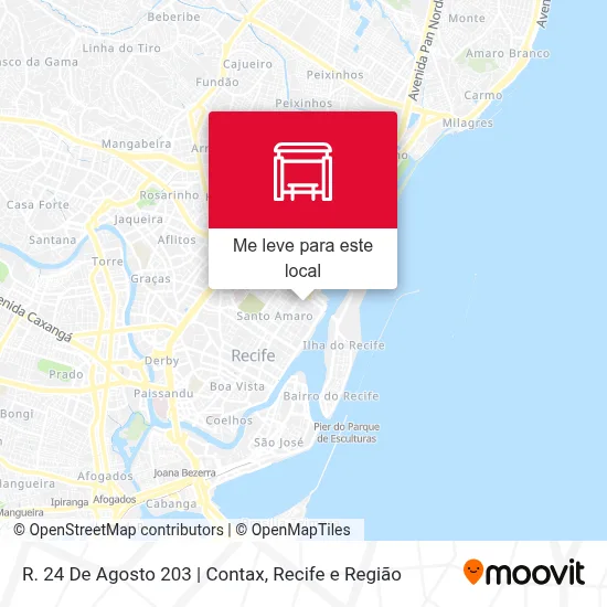 R. 24 De Agosto 203 | Contax mapa
