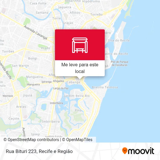Rua Bituri 223 mapa