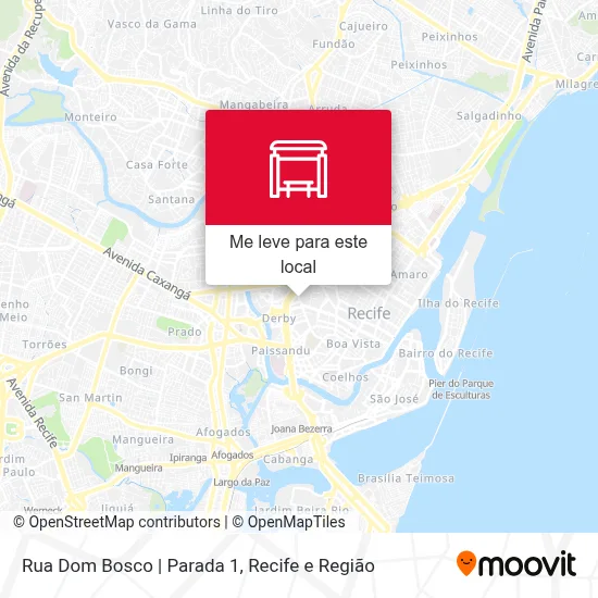Rua Dom Bosco | Parada 1 mapa