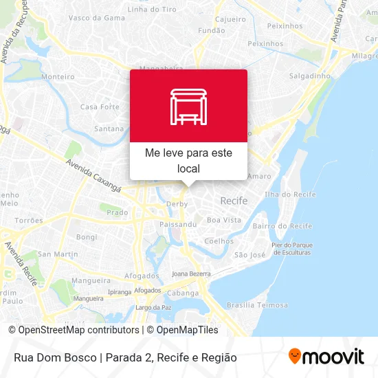 Rua Dom Bosco | Parada 2 mapa