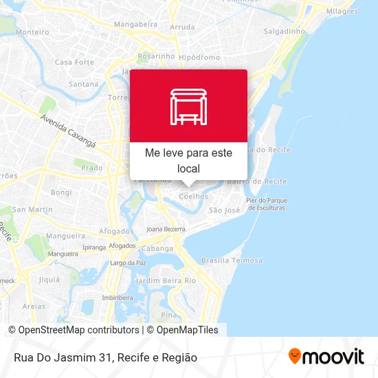 Rua Do Jasmim 31 mapa