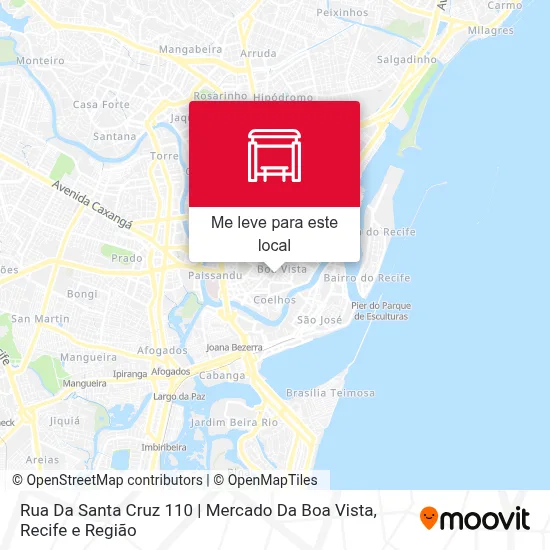 Rua Da Santa Cruz 110 | Mercado Da Boa Vista mapa